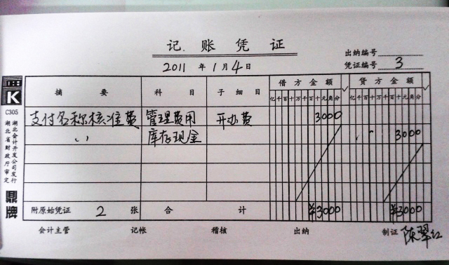 同学们这张记账凭证哪错了啊?